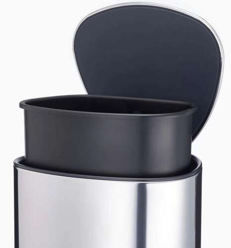 Kosz na śmieci 5l EasyStore polerowny JOSEPH JOSEPH