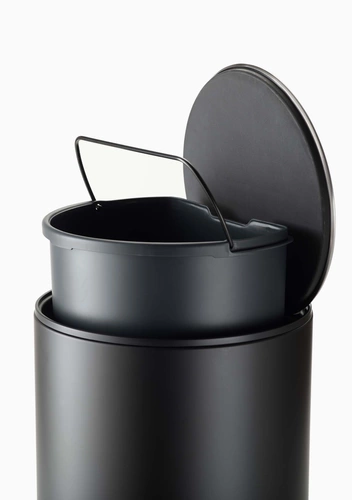 Kosz okrągły 10l Carbon Black Arc JOSEPH JOSEPH