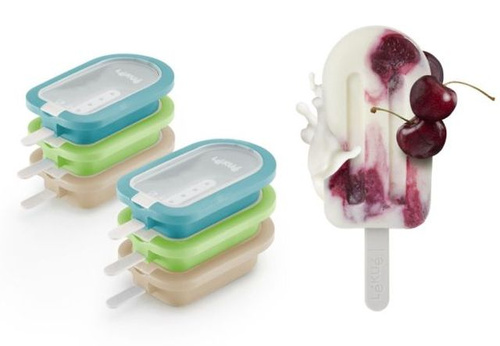Zestaw 6 foremek do lodów Mediterranean Ice Lolly Moulds LEKUE