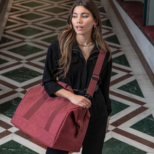 Torba allrounder L twist maroon REISENTHEL