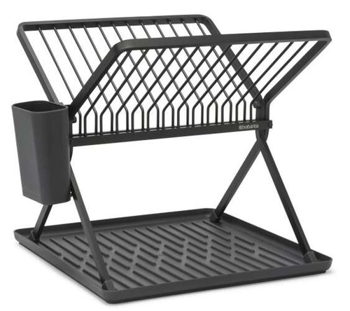 Składana suszarka do naczyń Dark Grey BRABANTIA