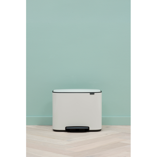 Kosz Bo Pedal Bin 11+23l biały BRABANTIA 