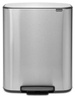 Kosz Bo Pedal Bin 2x30l stal matowa FPP BRABANTIA 