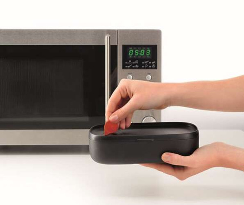 LunchBox To Go 2x500 ml czarny edycja limitowana LEKUE