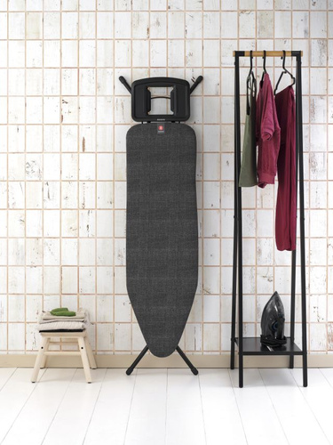 Deska do prasowania rozmiar B (124x38 cm) Denim Black BRABANTIA 