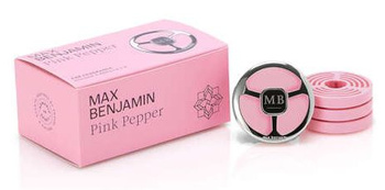 Zapach do auta + 4 wkłady Pink Pepper Max Benjamin