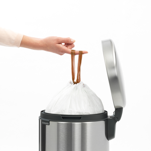 Kosz pedałowy NewIcon 12l stal matowa FPP BRABANTIA