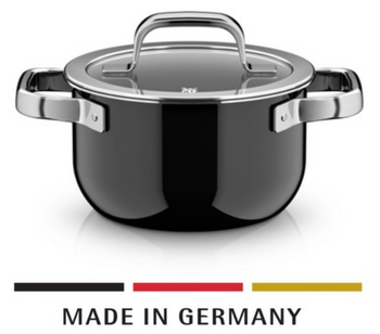 Garnek 16 cm - 2 l Fusiontec Mineral Pro czarny WMF