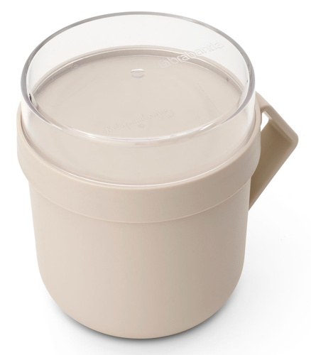 Kubek na zupę 600 ml Make & Take Soft Beige BRABANTIA