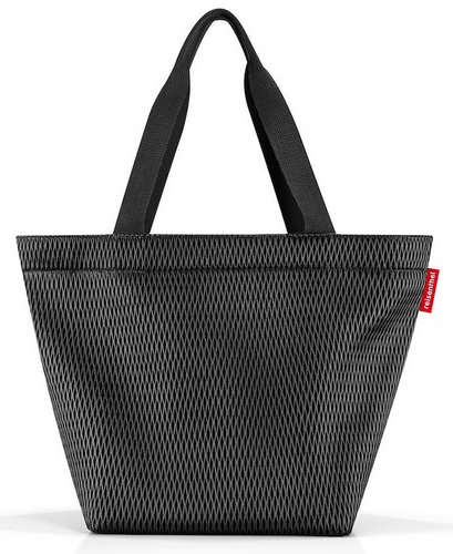 Torba shopper M mesh black REISENTHEL