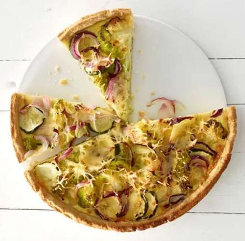 Silikonowa forma na tartę 28 cm czerwona LEKUE