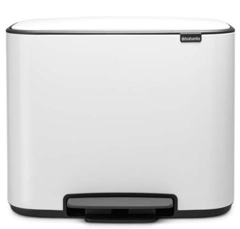 Kosz BO PEDAL BIN  36l biały BRABANTIA