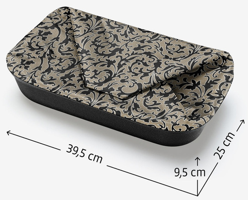 Koszyk shoppingbasket baroque marble REISENTHEL