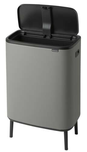 Kosz BO Touch Bin Hi 60 l Mineral Concrete Grey BRABANTIA