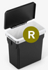 Szafkowy kosz na śmieci 10l in-cabinet bin czarny SIMPLEHUMAN
