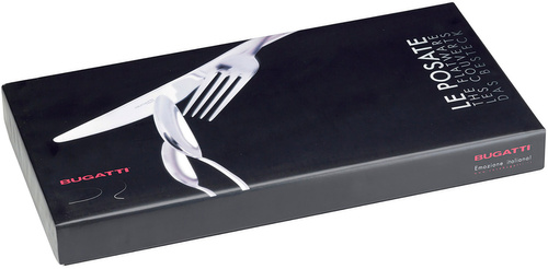Zestaw sztućców 24 el. (na 6 osób) Country Black BUGATTI 