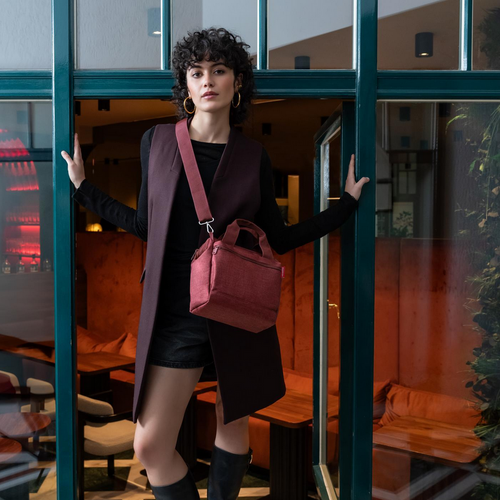 Torba allrounder cross twist maroon REISENTHEL
