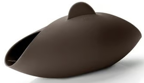 Forma do wyrabiania i pieczenia chleba M silikonowa brązowa LEKUE