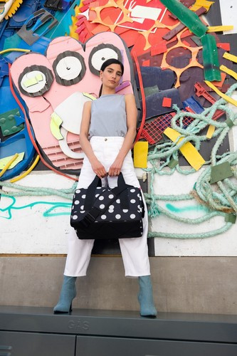 Torba allrounder M dots white REISENTHEL