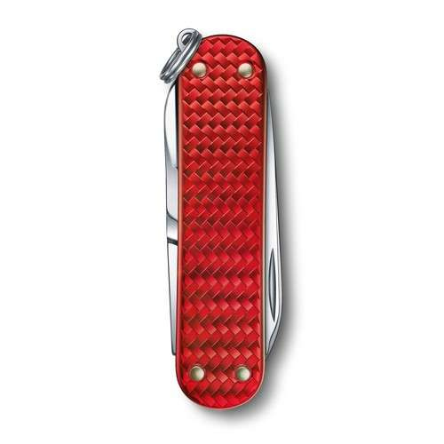 Scyzoryk CLASSIC PRECIOUS ALOX Iconic Red VICTORINOX