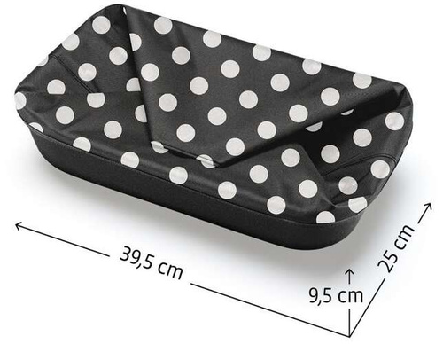 Torba shoppingbasket dots white REISENTHEL