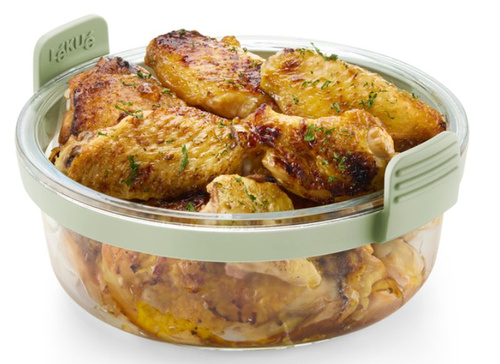 Szklana forma okrągła do Air Fryer LEKUE