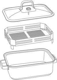 Naczynie do gotowania na parze 3,5 l Vitalis WMF 