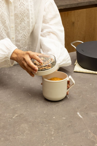 Kubek na zupę 600 ml Make & Take Soft Beige BRABANTIA