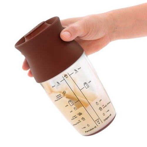 Shaker do naleśników brązowy LEKUE