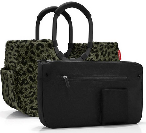 Torba na zakupy loopshopper M teddy leo olive REISENTHEL