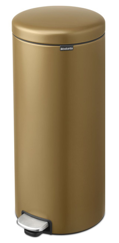 Kosz pedałowy 30l NewIcon Warm Brass BRABANTIA 