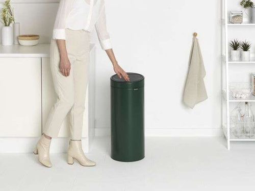 Kosz 30 l Touch Bin New Pine Green BRABANTIA