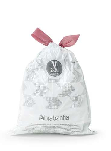 Worki na śmieci rozmiar V - 3l 20 sztuk BRABANTIA