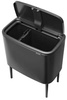 Kosz BO Touch Bin 11+23l Confident Grey BRABANTIA