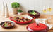 Garnek profesjonalny Gourmet 30 cm wiśniowy LE CREUSET