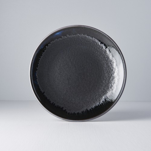 Talerz okrągły 25 cm Czarny Mat MADE IN JAPAN