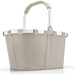 Koszyk carrybag herringbone sand REISENTHEL
