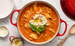Brytfanna żeliwna okrągła 20 cm wiśniowa LE CREUSET