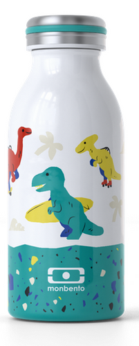 Butelka termiczna 350ml  Cooly blue Dino MONBENTO