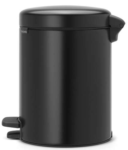 Kosz pedałowy NewIcon 5l czarny BRABANTIA