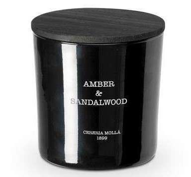 Świeca XL Amber and Sandalwood 600g CERERIA MOLLA