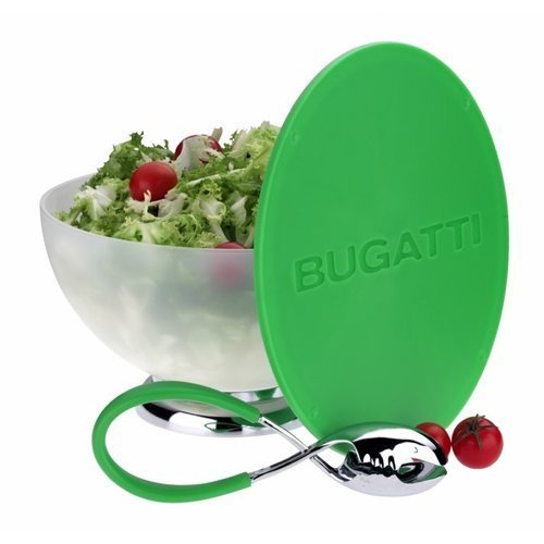 MOLLA KISS szczypce do sałatek - zielone BUGATTI