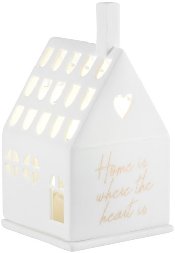Lampion domek 13 cm Home Is Where Heart Is RAEDER