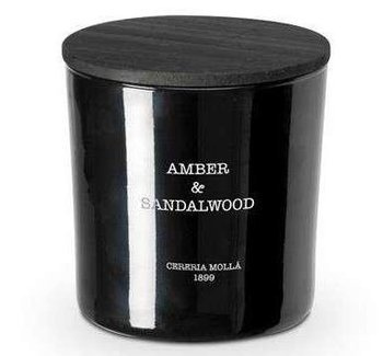 Świeca XL Amber and Sandalwood 600g CERERIA MOLLA