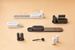 4-częściowy zestaw Organizer SinkStyle Mineral Infinite Grey BRABANTIA