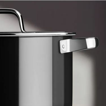 Garnek 20 cm - 3,7 l pokrywą Fusiontec Mineral Pro czarny WMF