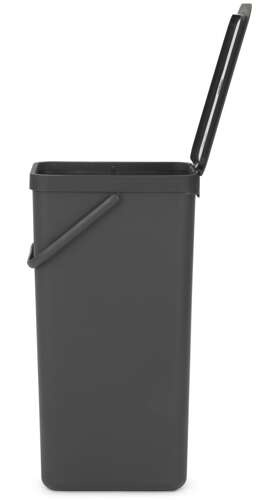 Kosz 40 l Sort&Go Dark Grey BRABANTIA
