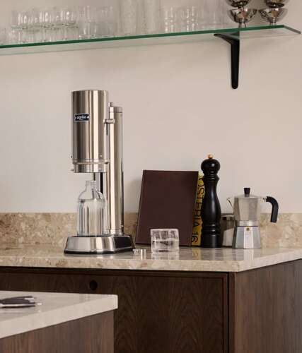 Saturator do wody Carbonator Pro steel AARKE