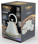 Czajnik Cavaletto 1,7 l Optic White/Champagne Accents TOWER 