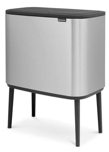 Kosz BO Touch Bin 11+23l stal matowa FPP BRABANTIA 
